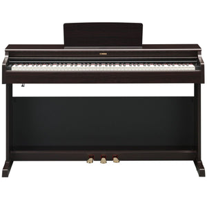 Yamaha YDP165R 88-key Arius Digital Piano w/ Bench, GH3 Hammer Action, Dark Rosewood-Easy Music Center