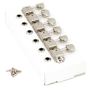 Fender 099-2040-000 Vintage Strat/Tele Tuners, Chrome-Easy Music Center