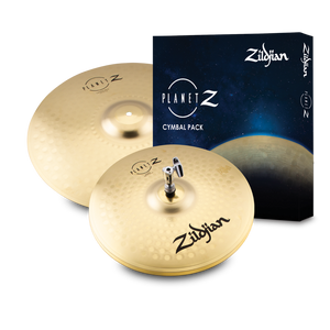 Zildjian ZP1418 Planet Z Fundamentals Cymbal Pack (14" Hats, 18" Crash Ride)-Easy Music Center